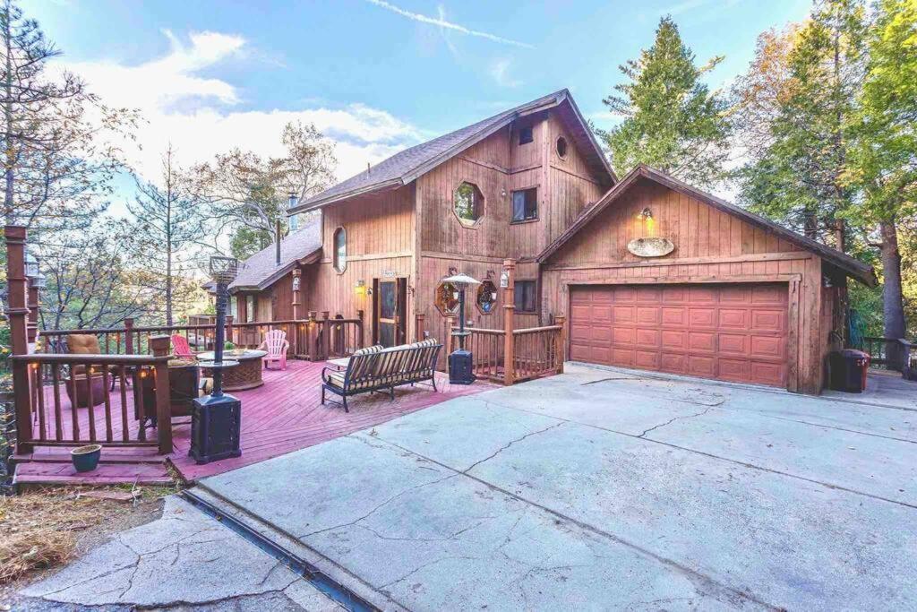 Lakeview 3-Story Winter Home Crestline Экстерьер фото
